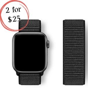 Black Sport Loop Band for Apple iWatch